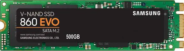 SAMSUNG 860 EVO Series M.2 2280 500GB SATA III V-NAND 3-bit MLC
