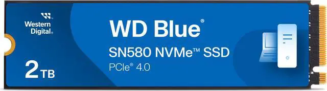 Western Digital WD_Blue SN580 M.2 2280 2TB PCI-Express 4.0 x4 TLC
