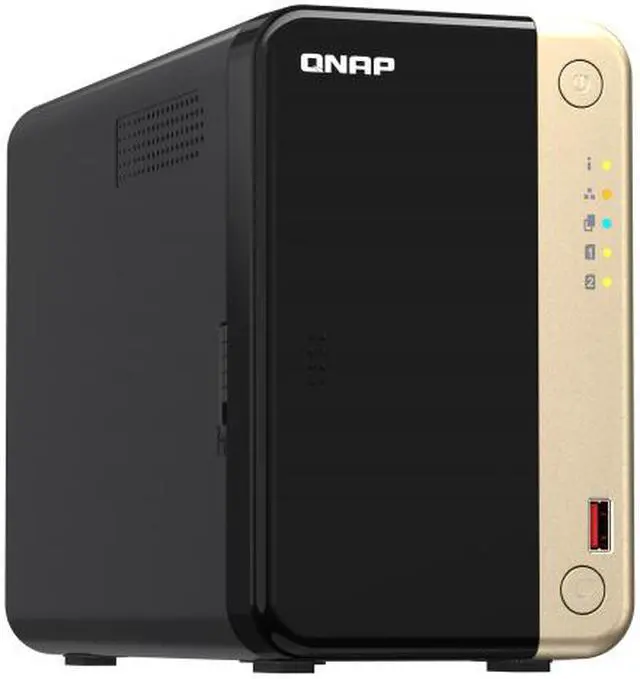 QNAP TS-264 2-Bay High-Performance Desktop NAS. Intel 4C/4T