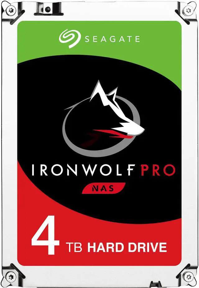 Seagate IronWolf Pro 4TB NAS Hard Drive 7200 RPM 3.5