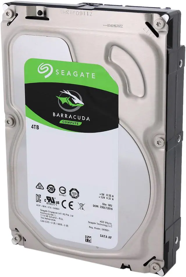 Seagate BarraCuda ST4000DM005 4TB 64MB Cache SATA 6.0Gb/s 3.5
