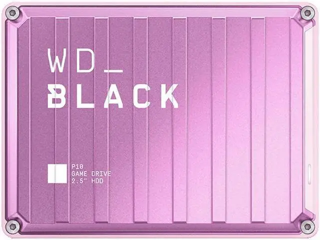 WD_BLACK 6TB Pink P10 Game Drive Portable External Hard Drive HDD