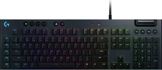 Logitech G815 LIGHTSYNC RGB Mechanical Gaming Keyboard - Newegg.com