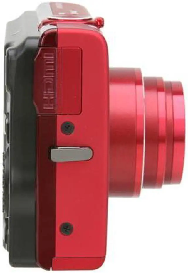 Nikon COOLPIX S6200 Red 16 MP Digital Camera - Newegg.com