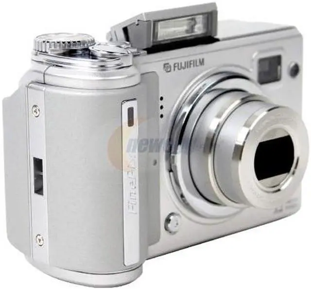 FUJIFILM FinePix E510 Silver 5.2MP 28mm Wide Angle Digital Camera