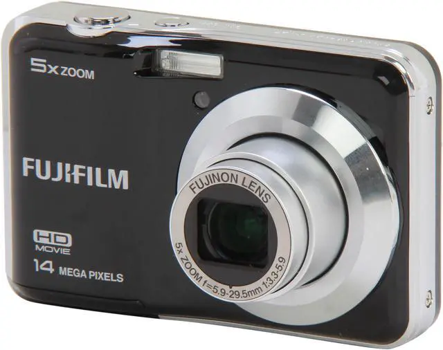 FUJIFILM FinePix AX500 Black 14 MP Digital Camera - Newegg.com