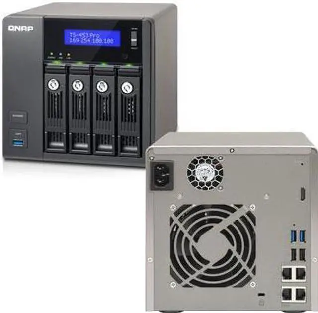 QNAP TS-453 Pro (8GB RAM version) 4-Bay Professional-grade NAS