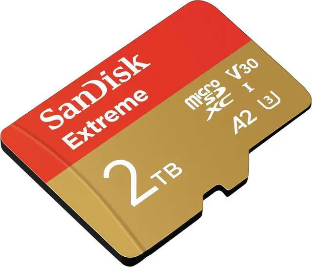 SanDisk Extreme 2TB microSDXC Memory Card Model SDSQXAV-2T00-GN6MN