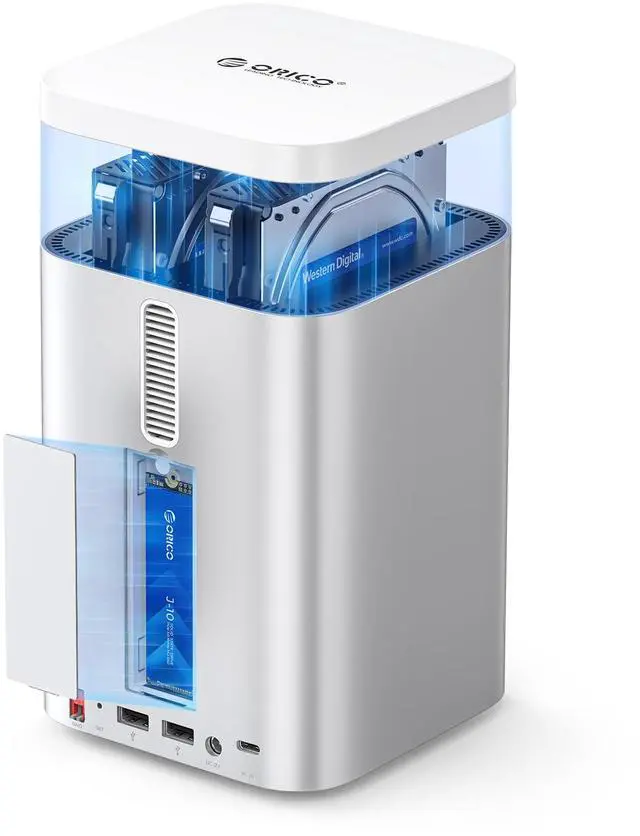 ORICO MiniTower Designed for MacMini M4 Hard Drive Enclosure TypeC