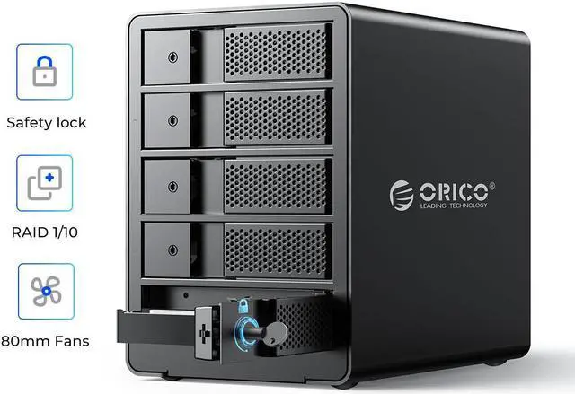 With RAID Function] ORICO Aluminum 5 Bay 3.5 inch Enclosure