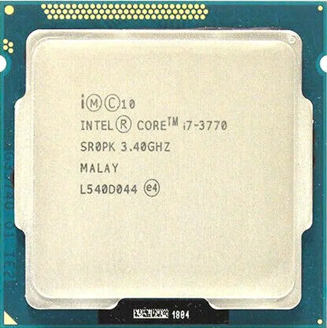 Intel Core i7 3rd Gen - Core i7-3770 Ivy Bridge Quad-Core 3.4GHz