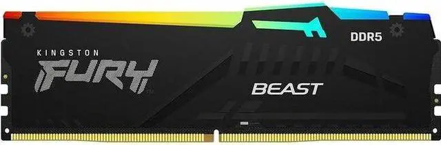 Kingston FURY Beast RAM Module - For Motherboard - 16 GB (1 x 16GB