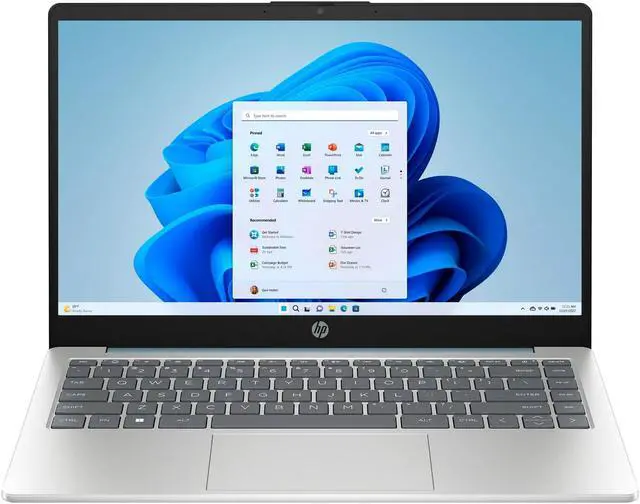HP 14 inch Laptop Intel Core i3-N305 8GB RAM 256GB SSD Moonlight