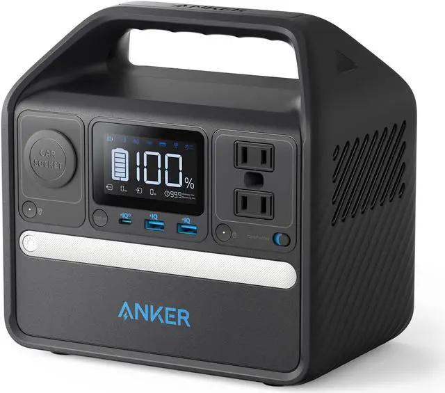 Anker 521 Portable Power Station (PowerHouse 256Wh), 6-Port
