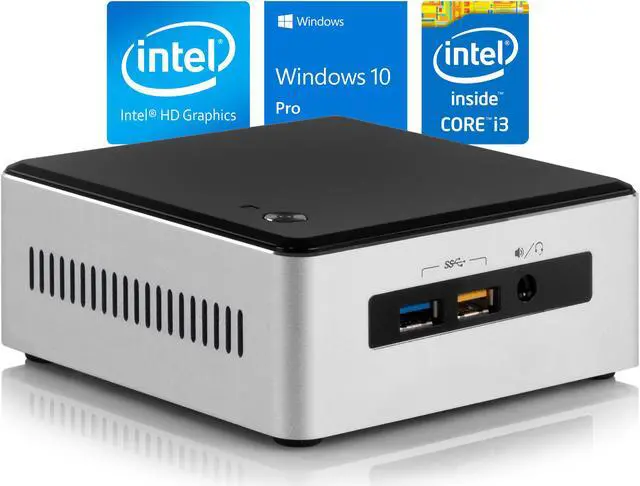 Intel NUC5i3RYH Mini PC, Intel Core i3-5005U 2.0GHz, 8GB RAM