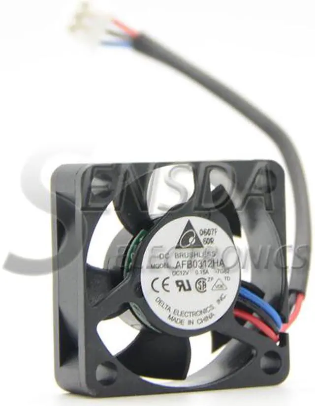 Delta AFB0312HA 3cm 3010 12V 0.15A 3Wire 3-pin Silent Fan,Notebook