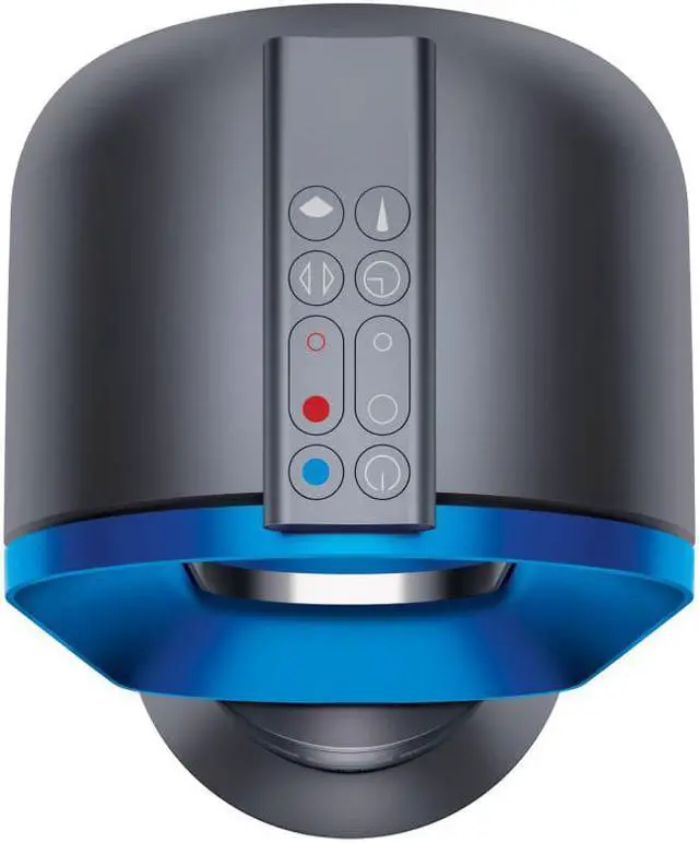 Refurbished: Dyson AM09 Hot + Cool Fan Heater | Iron/Blue - Newegg.com