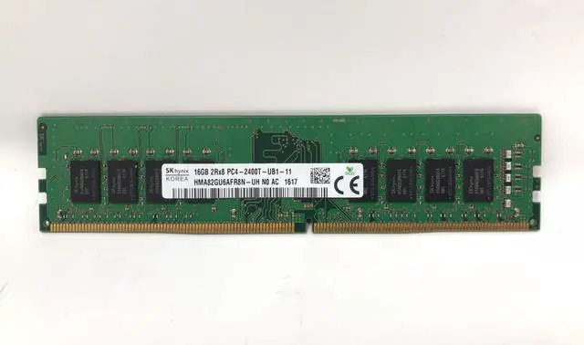 Hynix HMA82GU6AFR8N-UH 16GB DDR4-2400 Non-ECC UDIMM Memory