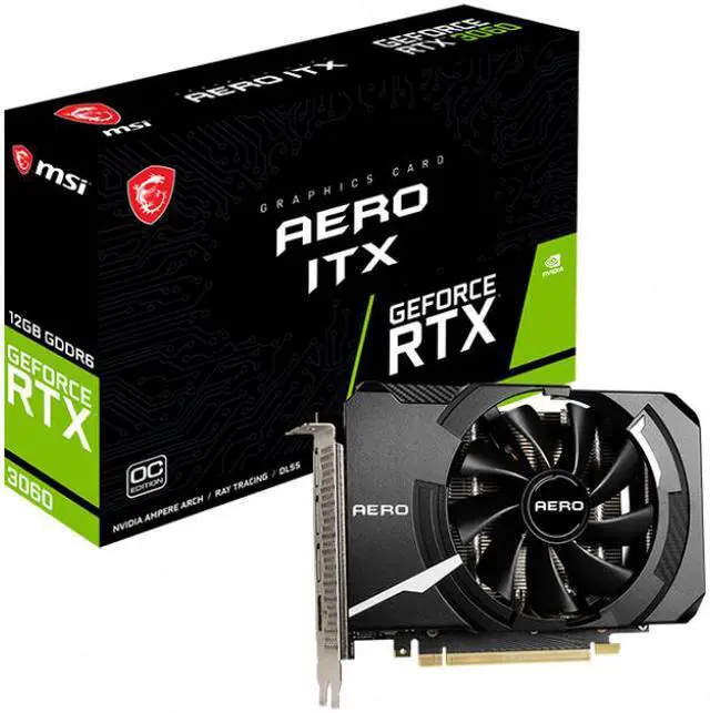 MSI Gaming GeForce RTX 3060 12GB 15 Gbps GDRR6 192-Bit HDMI/DP
