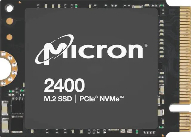 2TB Micron 2400 M.2 2230 NVMe PCIe 4.0x4 SSD MTFDKBK2T0QFM