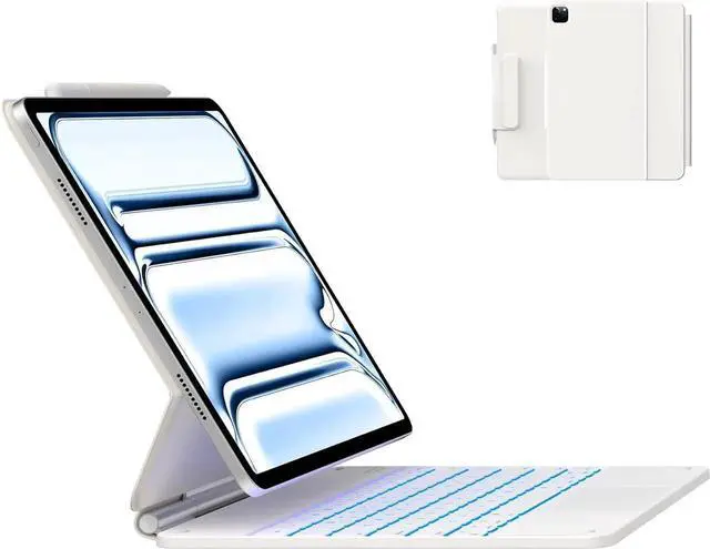 BONAEVER Magic Wireless Keyboard Case for iPad Pro 13 inch M5 2025