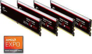 G.SKILL Zeta R5 Neo 128GB (4 x 32GB) ECC Registered DDR5 6400 R