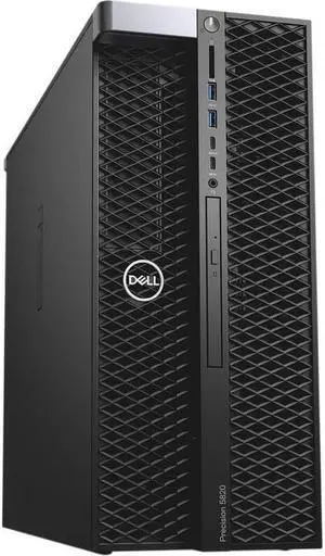 Refurbished: Dell Precision Tower 5820 Workstation W-2123 4C 3.6