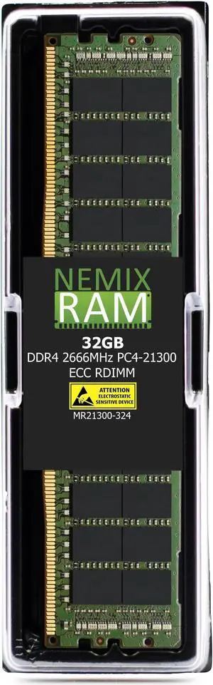 Crucial 32GB DDR4 2666 (PC4-21300) SDRAM Server Memory ECC