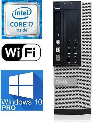 Refurbished: Dell OptiPlex 9020 SFF Desktop Intel Core i7-4770 3.4