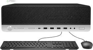 Refurbished: HP EliteDesk 800 G4 SFF Desktop - 8th Gen Intel Hexa