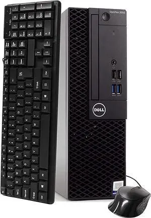 Refurbished: Dell Optiplex 3050 SFF Desktop, Intel Quad-Core i5