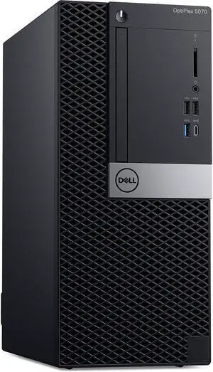 Refurbished: Dell Optiplex 3070 Micro Form Factor Desktop, Intel