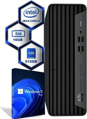 Refurbished: Dell 3060 Small Desktop Computer | Intel Core i5-8400