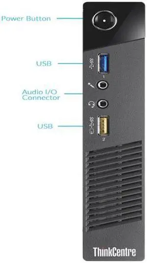 Lenovo ThinkCentre M75q-1 Tiny Desktop Computer Ryzen 5 3400GE 8GB