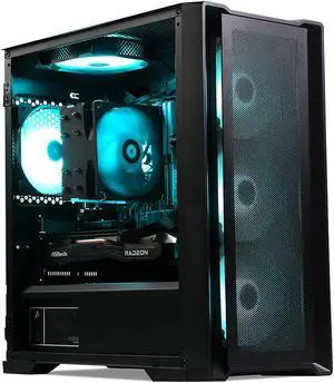 MXZ Gaming PC Computer AMD Ryzen 7 5700X3D,GeForce RTX 5060,16GB