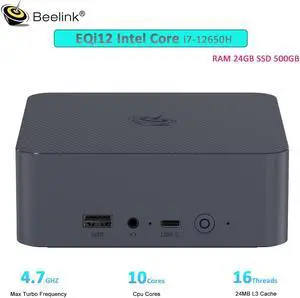 Beelink Mini PC EQR6 AMD Ryzen 7 7735HS (8C/16T, Up to 4.75GHz