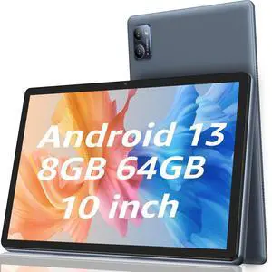 N-one Android 13 Tablet,10 Inch Tablets HD Screen 8GB(4+4) 64GB