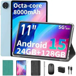 Relndoo 2025 12 Inch Tablet, 24GB8+16 RAM+256 Storage(Expand to