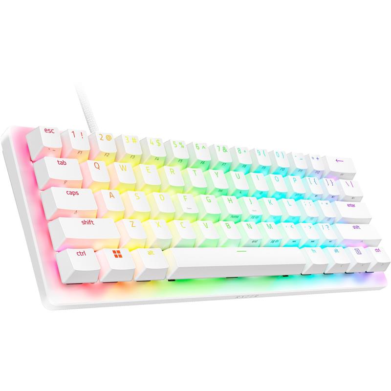 RAZER HUNTSMAN V3 PRO MINI 60% Gaming Keyboard, White - Canada