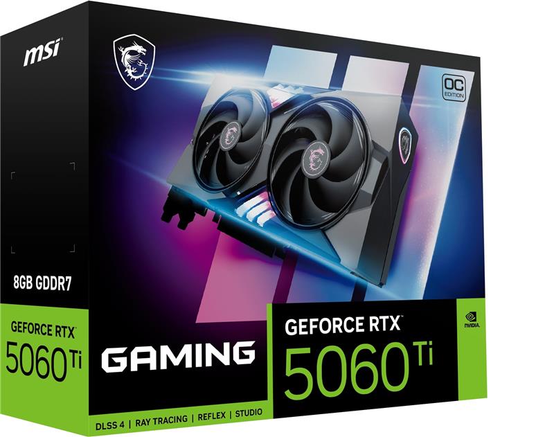 MSI GeForce RTX 5060 Ti 8G GAMING OC GDDR7 Double Fans - Canada