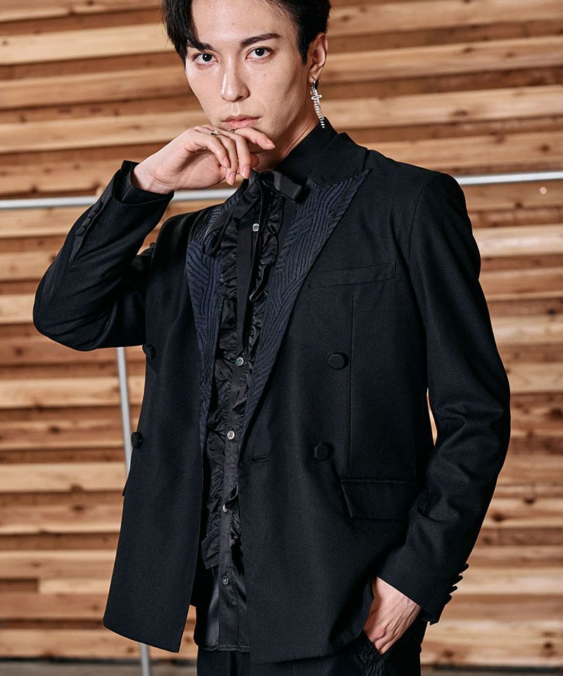 60%OFF【NO ID.(ノーアイディー)】ﾀﾞﾌﾞﾙﾌﾞﾚｽﾄﾎﾞｸｼｰ2B-JKT テーラード