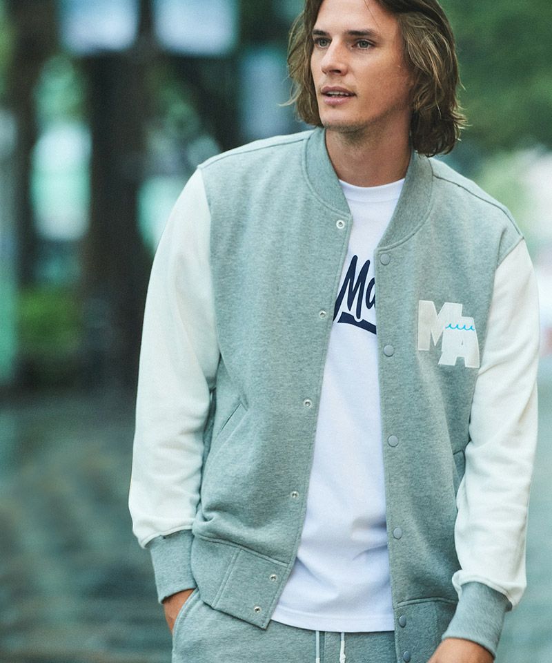 ACANTHUS(アカンサス)】muta Sweat Varsity Jacket スタジャン(MA2407