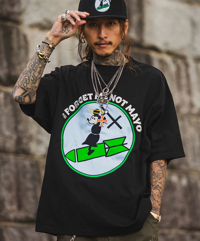 50%OFF【MAYO(メイヨー)】FORGET ME NOT MAYO Embroidery short Sleeve