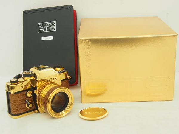高額買取実施中!!】CONTAX RTS ゴールド 50周年 コンタックス 限定 金