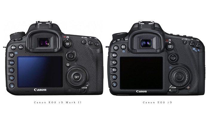キヤノン EOS 7D Mark II vs 7D 比較] 7D Mark II からみる、Canon APS