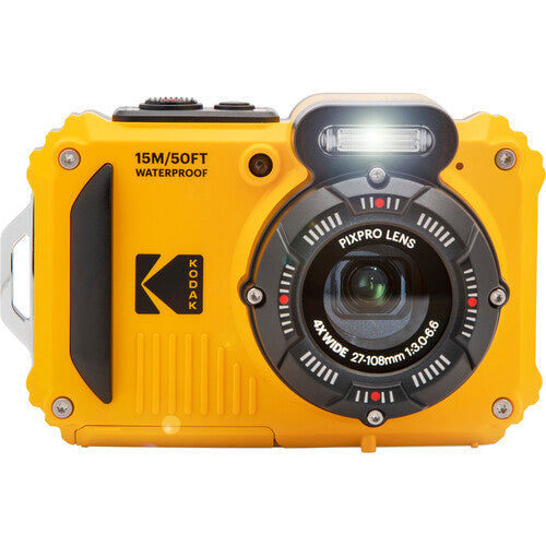 KODAK PIXPRO WPZ2 DIGITAL CAMERA (YELLOW) Specs List