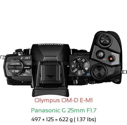 Olympus E-M1 Camera and Panasonic G 25mm F1.7 Lens