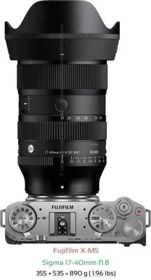 Fujifilm X-M5 Camera and Fujifilm 16-55mm F2.8 Lens