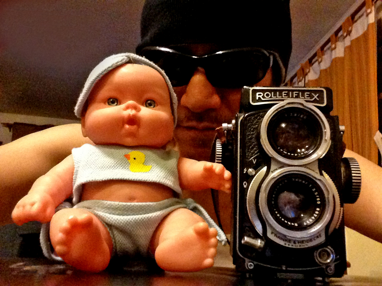 The Rolleiflex Black Baby 4×4 Camera – Camera Legend