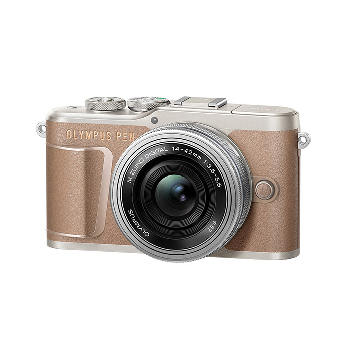 買取】オリンパス PEN E-PL10 14-42mm EZレンズキット ブラウン